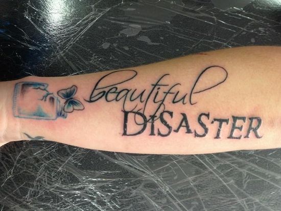 ahmet uyan recommends Beautiful Disaster Tattoo