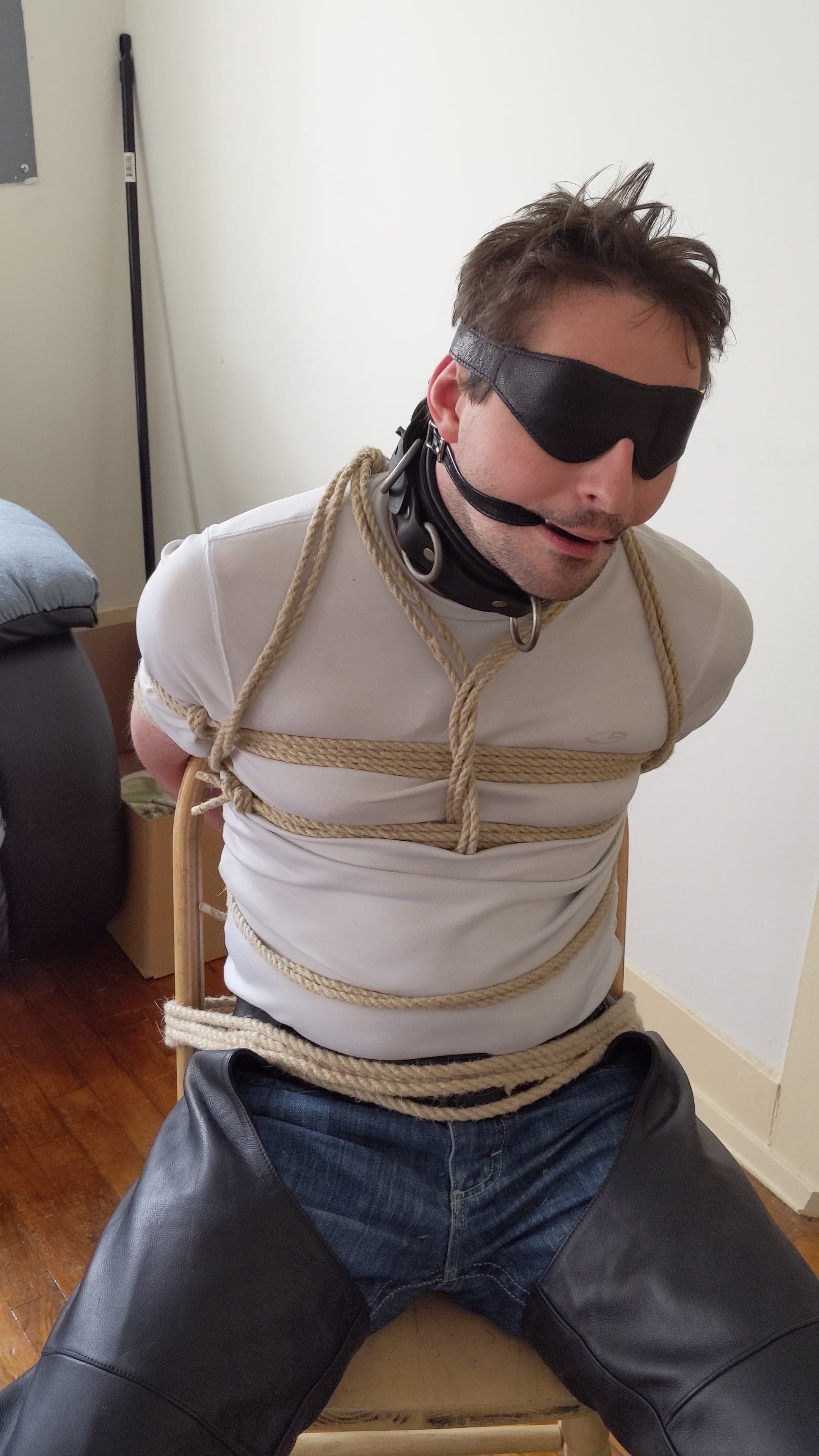 christy cupp add chair tied and gagged photo